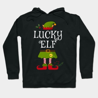 Lucky Elf Shirt , Family Matching Group Christmas Shirt, Matching T Shirt for Family, Family Reunion Shirts Hoodie